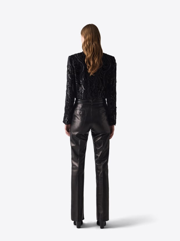 Blk Dnm BLAZER 66 BLACK VELVET