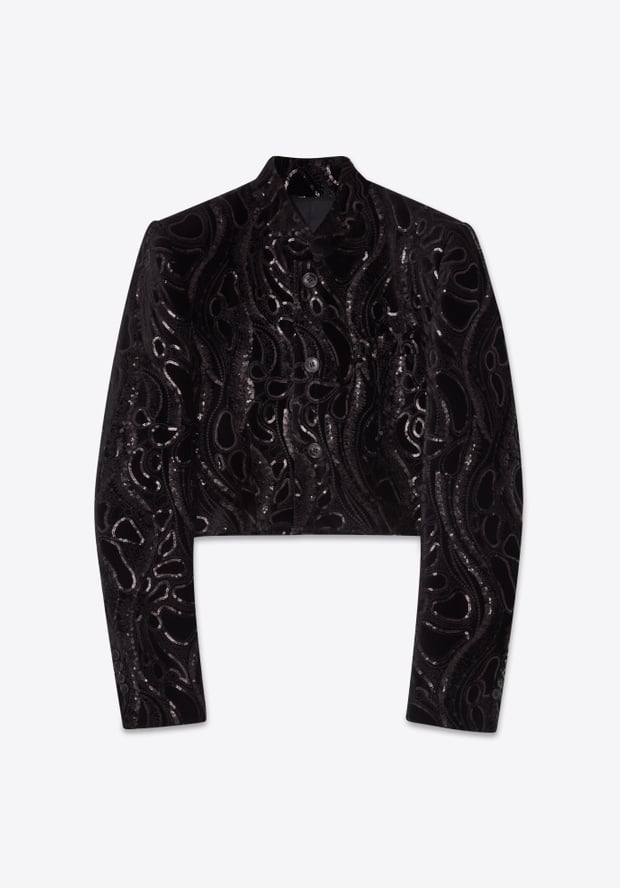 Blk Dnm BLAZER 66 BLACK VELVET