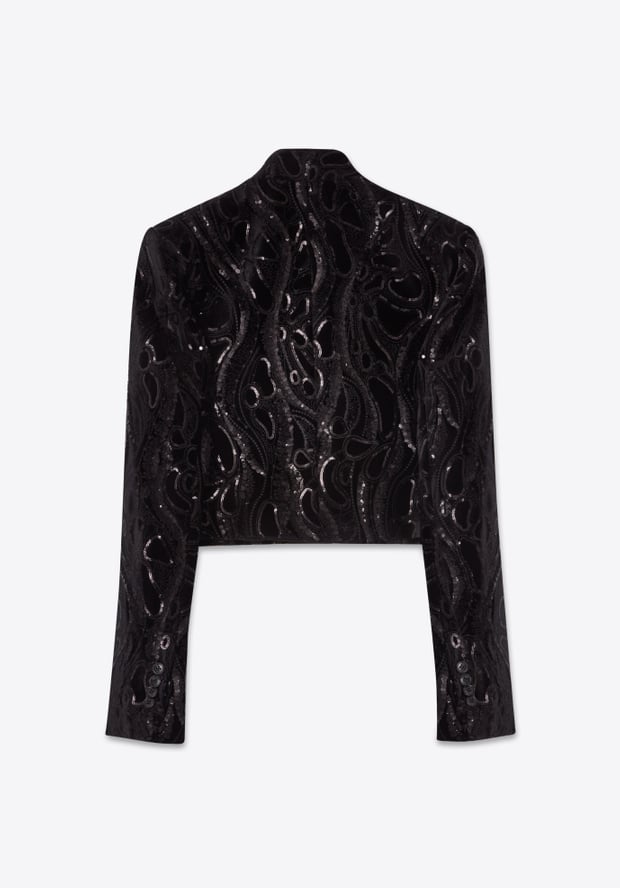 Blk Dnm BLAZER 66 BLACK VELVET