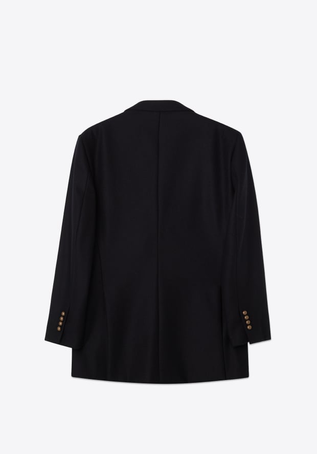 Blk Dnm BLAZER 67 BLACK UNIFORM WOOL