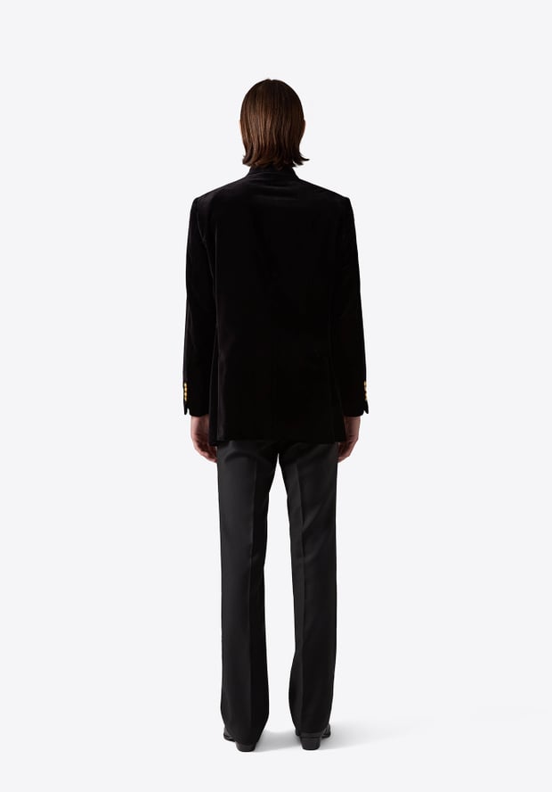 Blk Dnm BLAZER 67 BLACK VELVET