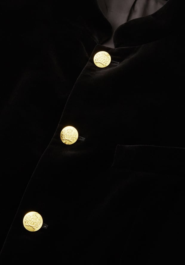 Blk Dnm BLAZER 67 BLACK VELVET