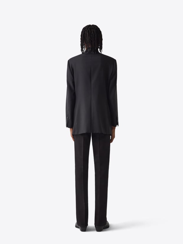 Blk Dnm BLAZER 67 BLACK WOOL MOHAIR