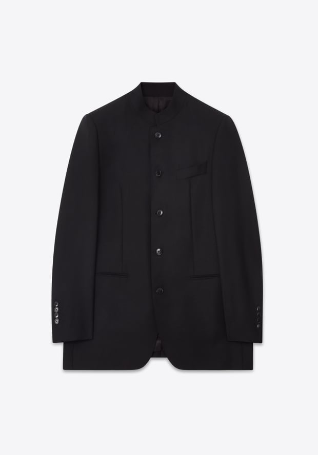 Blk Dnm BLAZER 67 BLACK WOOL MOHAIR