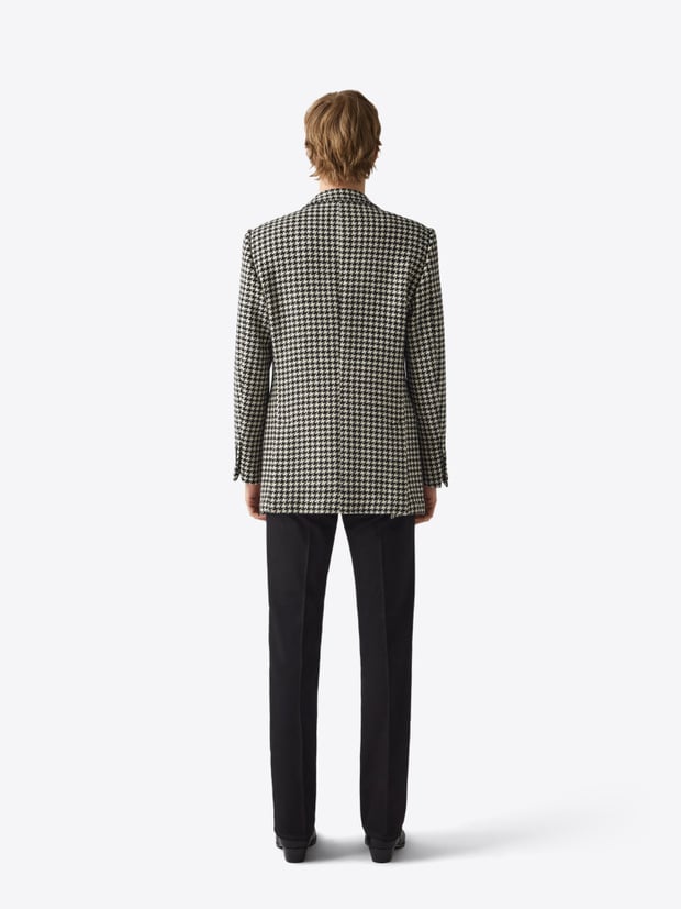 Blk Dnm BLAZER 71 60'S TWEED WOOL