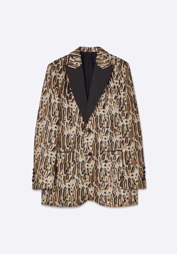 Blk Dnm BLAZER 73 BLACK LEOPARD