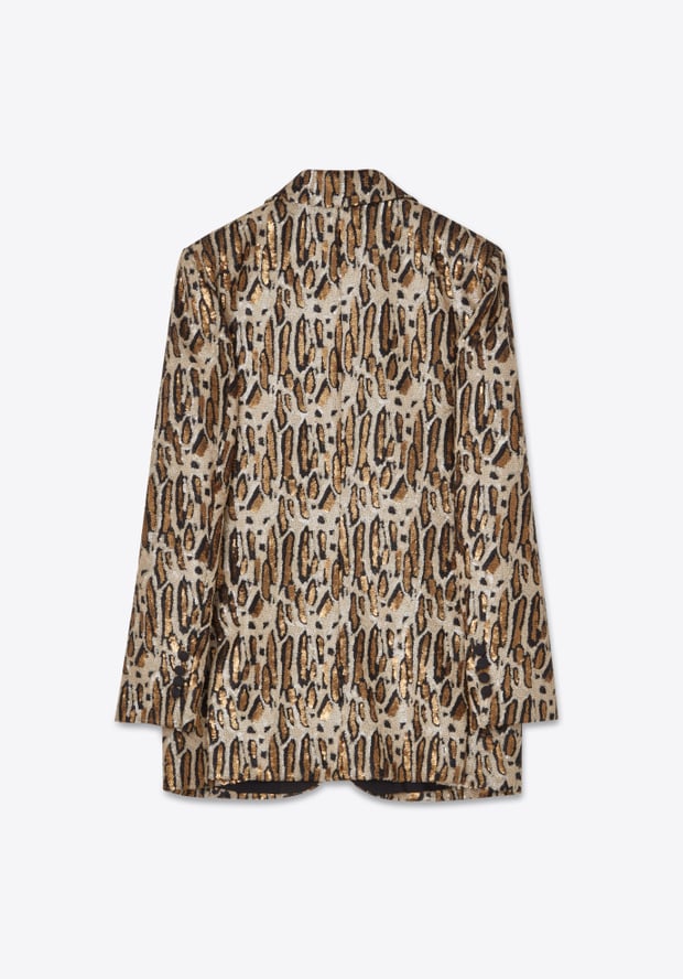 Blk Dnm BLAZER 73 BLACK LEOPARD