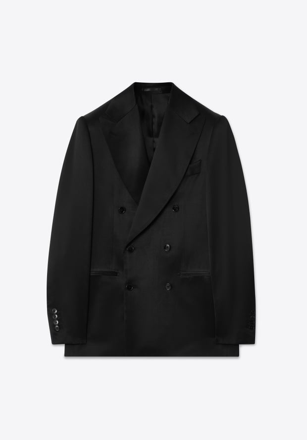 Blk Dnm BLAZER 74 BLACK SATIN