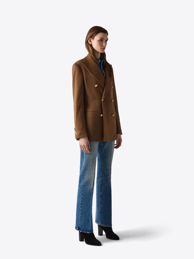 Blk Dnm BLAZER 74 CAMEL