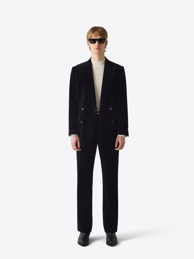 blk dnm BLAZER 77 BLACK VELVET