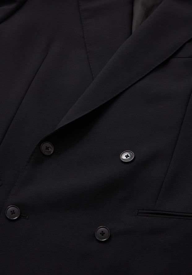 Blk Dnm BLAZER 77 BLACK WOOL