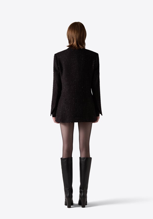 Blk Dnm BLAZER 78 BLACK BOUCLÉ
