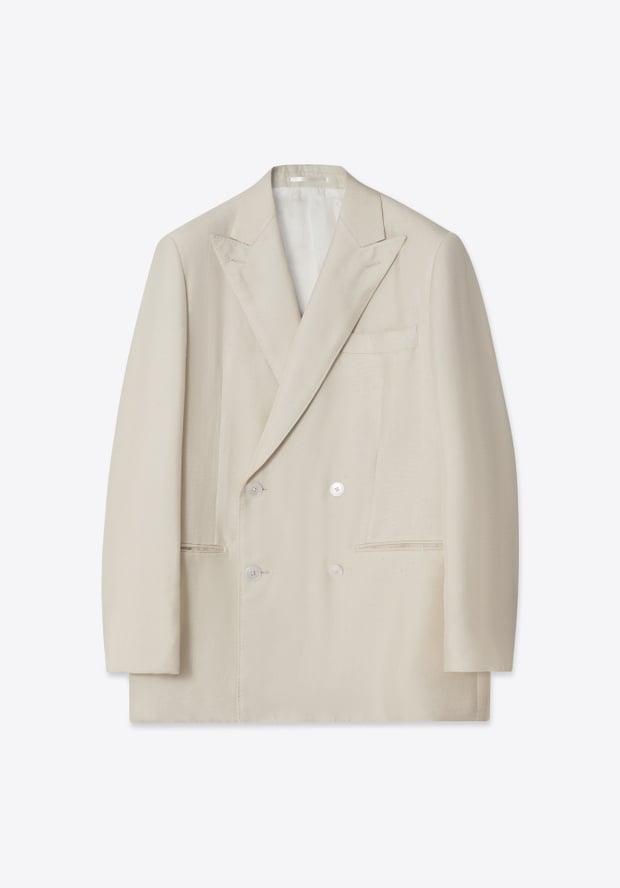 Blk Dnm BLAZER 78 CREAM RAW SILK
