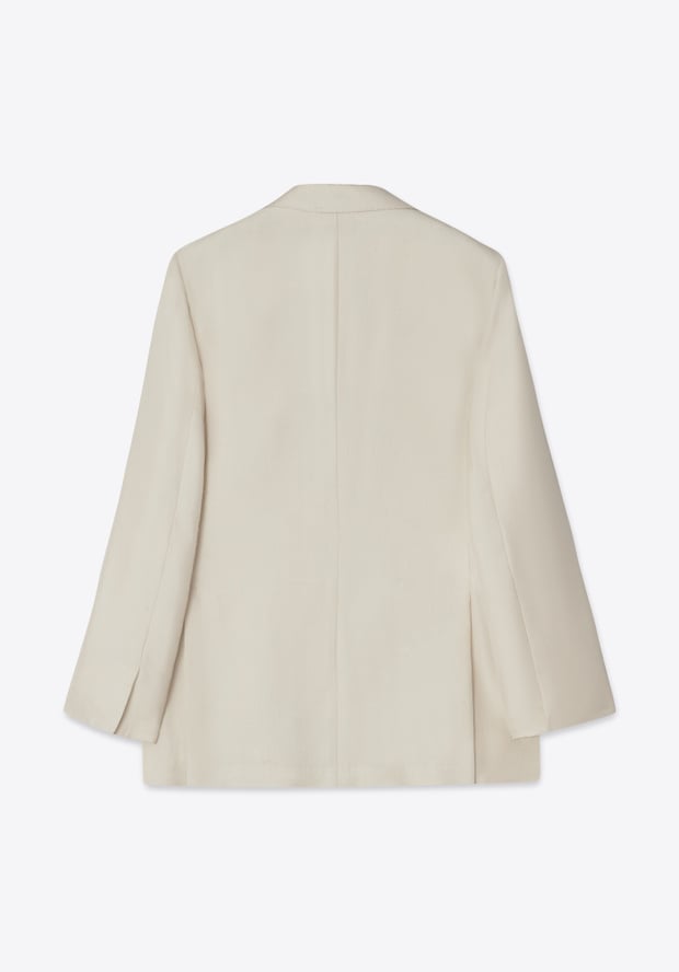 Blk Dnm BLAZER 78 CREAM RAW SILK