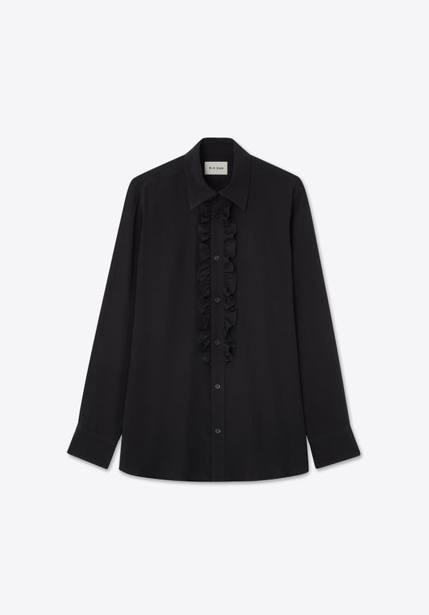 Blk Dnm BLOUSE 02 BLACK