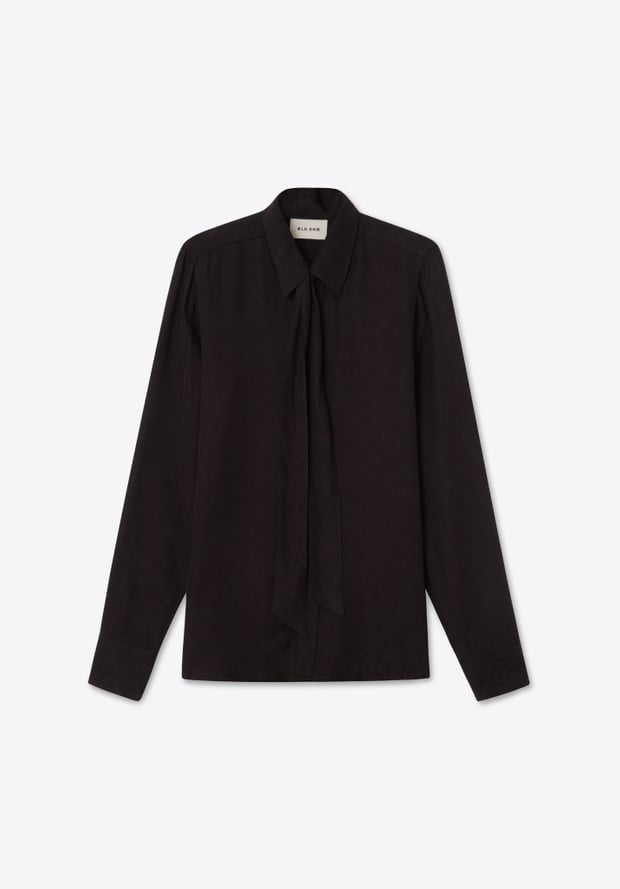 Blk Dnm BLOUSE 02 SNAKE