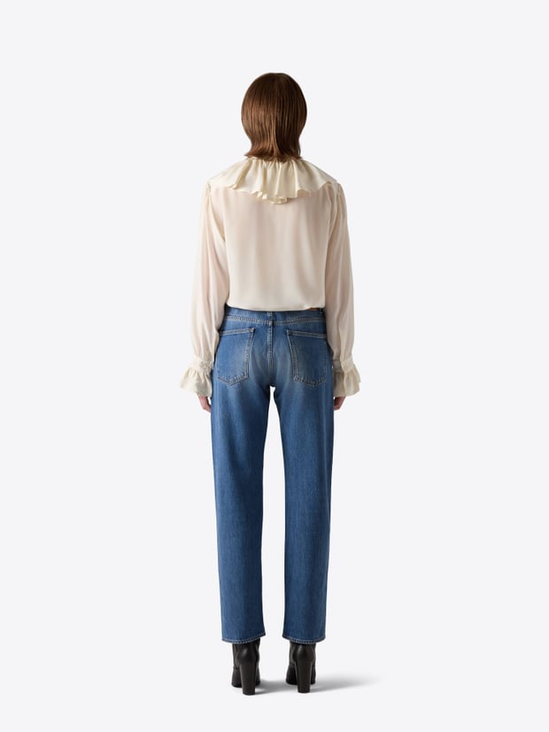Blk Dnm BLOUSE 08 OFF WHITE