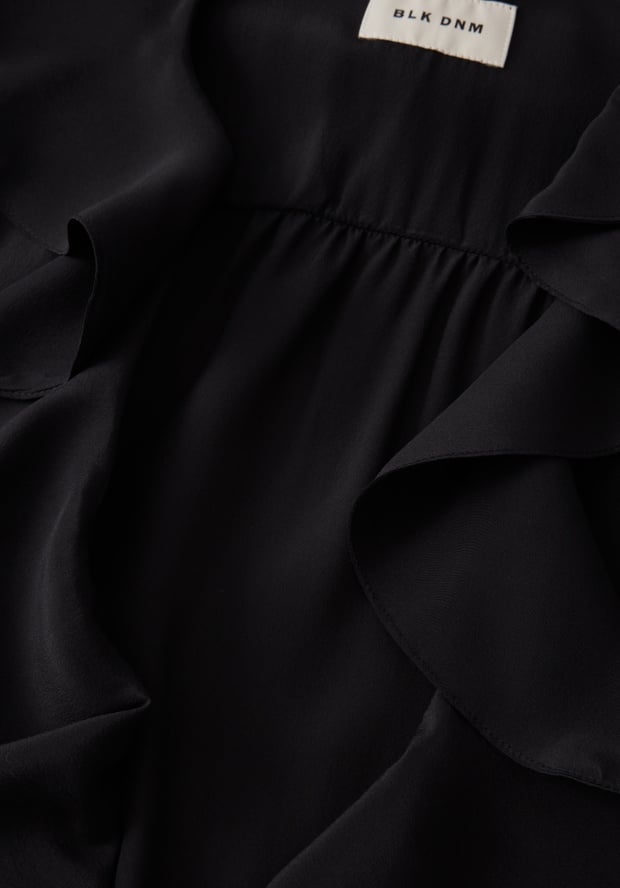 Blk Dnm BLOUSE 68 BLACK