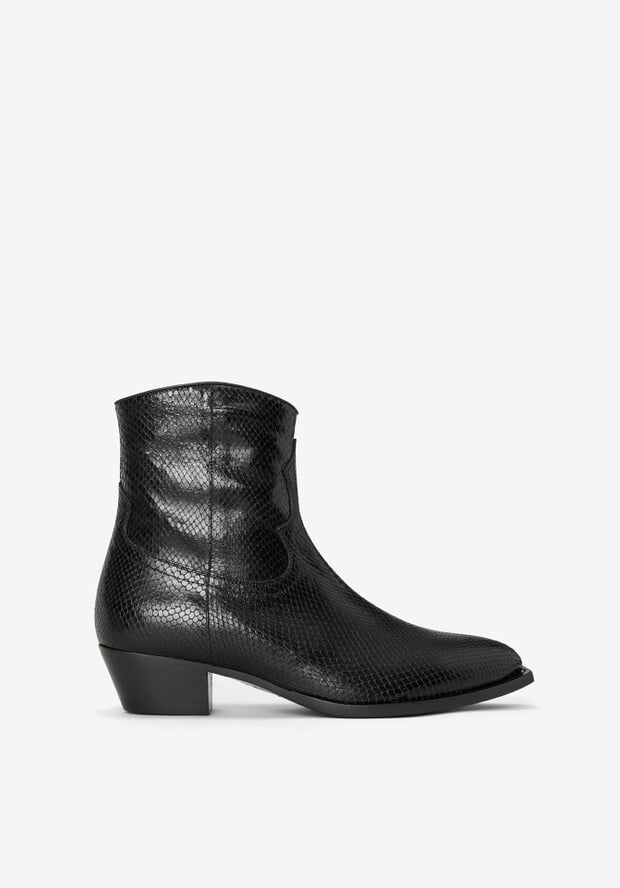 blk dnm BOOT 01 BLACK SNAKE