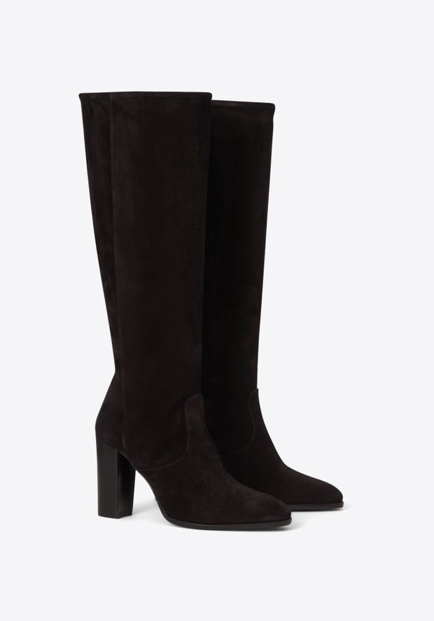 Blk Dnm BOOT 78 BLACK SUEDE