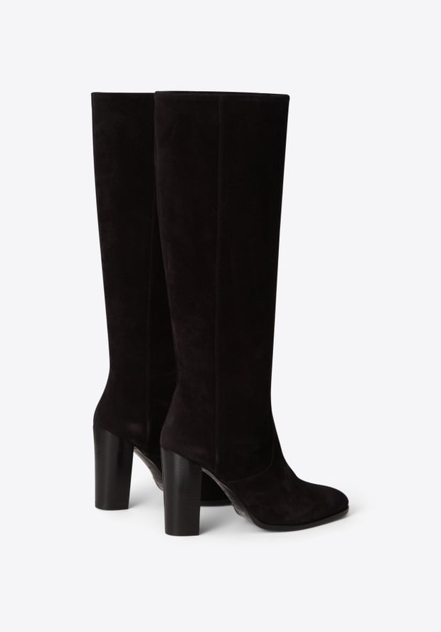 Blk Dnm BOOT 78 BLACK SUEDE