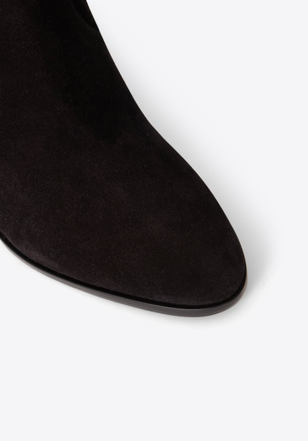 Blk Dnm BOOT 78 BLACK SUEDE