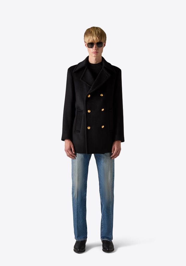 blk dnm COAT 73 DARK NAVY