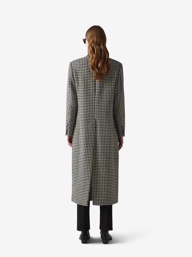 Blk Dnm COAT 78 60s TWEED