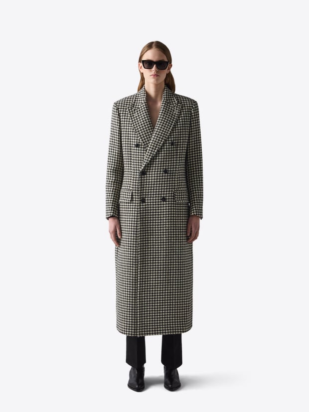 blk dnm COAT 78 60s TWEED