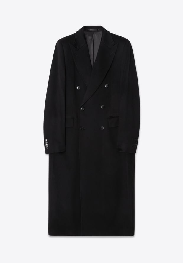 Blk Dnm COAT 78 BLACK CLASSIC WOOL