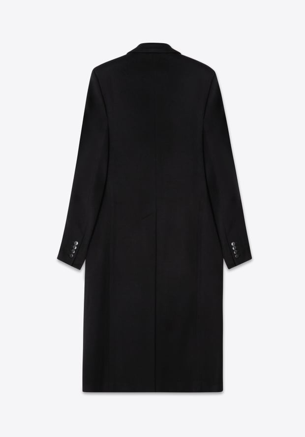 Blk Dnm COAT 78 BLACK CLASSIC WOOL