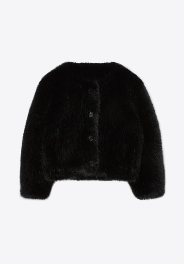 Blk Dnm COAT 80 BLACK