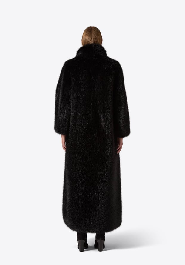 Blk Dnm COAT 82 BLACK