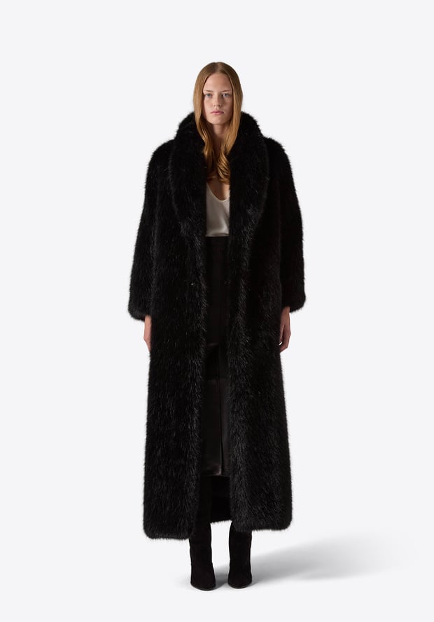 blk dnm COAT 82 BLACK