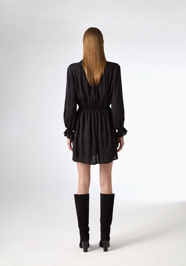 Blk Dnm DRESS 168 BLACK