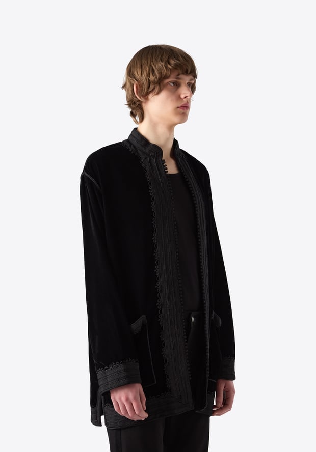 Blk Dnm JACKET 177 BLACK VELVET