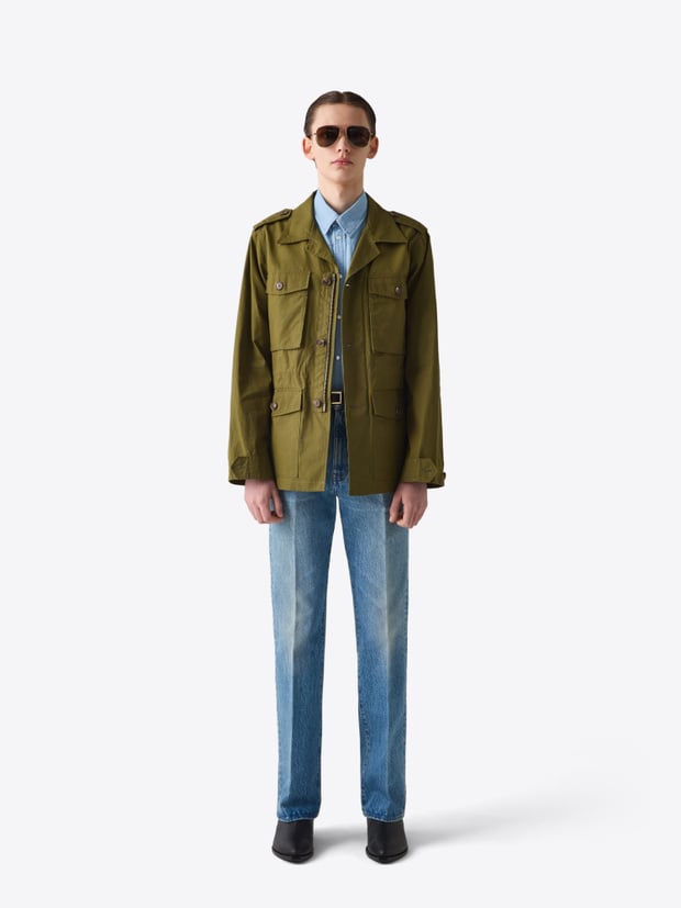 blk dnm JACKET 65 GREEN