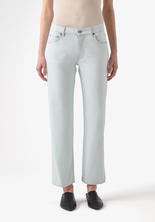 Blk Dnm JEANS 54 SNOW BLUE