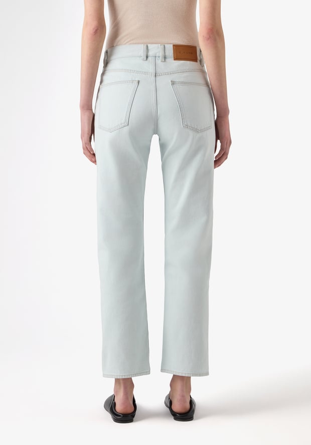 Blk Dnm JEANS 54 SNOW BLUE