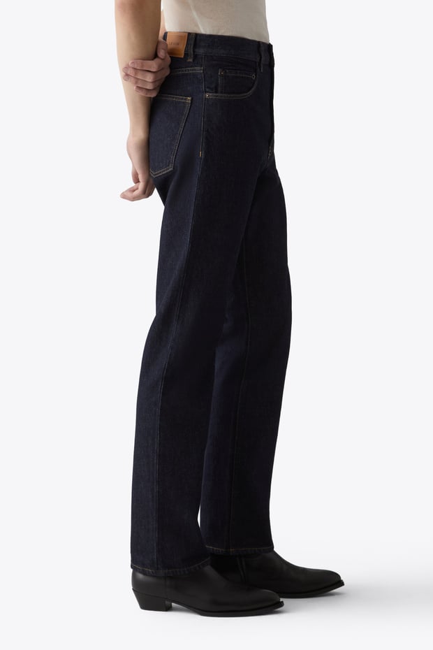 blk dnm JEANS 55 BLUE RINSE