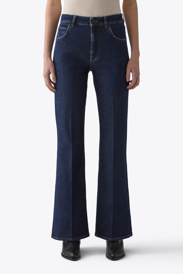 Blk Dnm JEANS 76 CLEAN BLUE