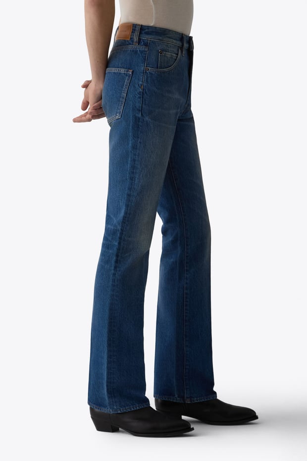 blk dnm JEANS 77 DARK VINTAGE BLUE