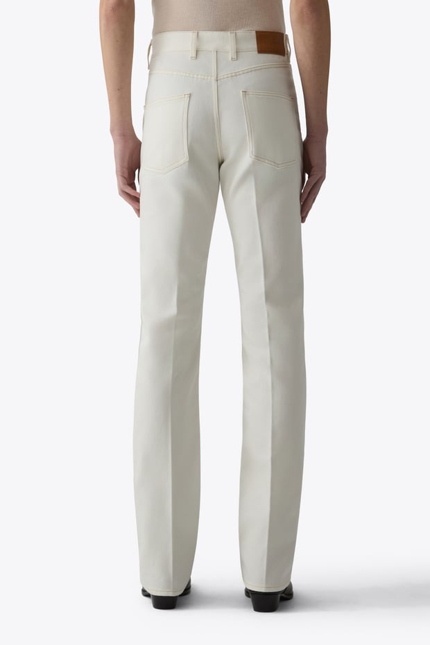 Blk Dnm JEANS 77 OFF WHITE