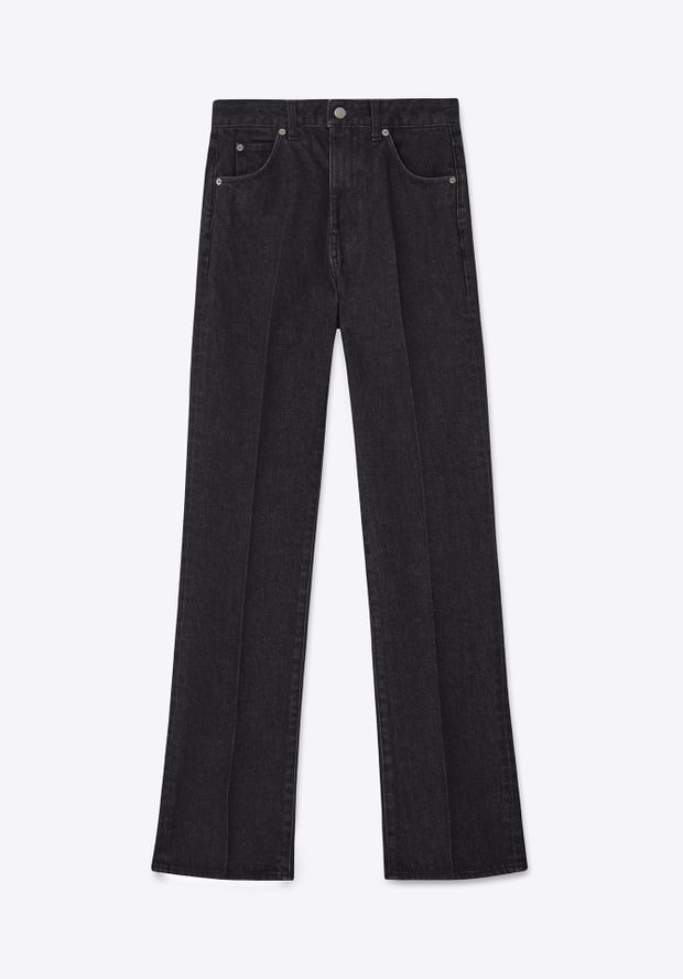 Blk Dnm JEANS 78 FLAT BLACK