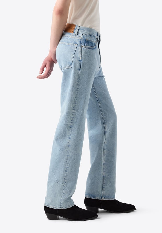 Blk Dnm JEANS 91 SHADOW BLUE