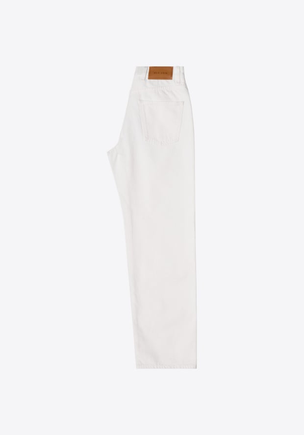Blk Dnm JEANS 98 WHITE