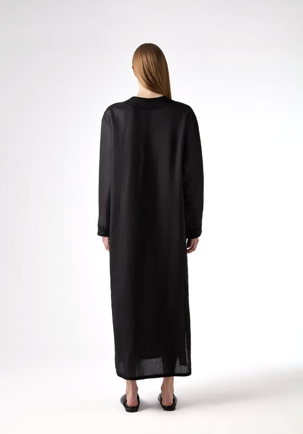 blk Dnm KAFTAN 177 BLACK