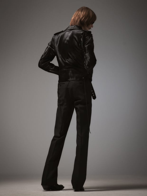 Blk Dnm LEATHER JACKET 15 CONNECTED FASHION