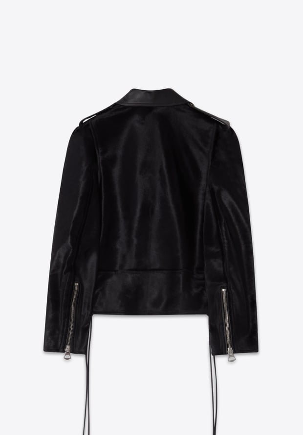 Blk Dnm LEATHER JACKET 15 CONNECTED FASHION