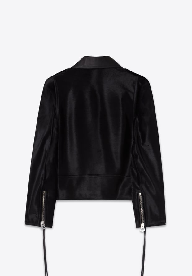 Blk Dnm LEATHER JACKET 16 CONNECTED FASHION
